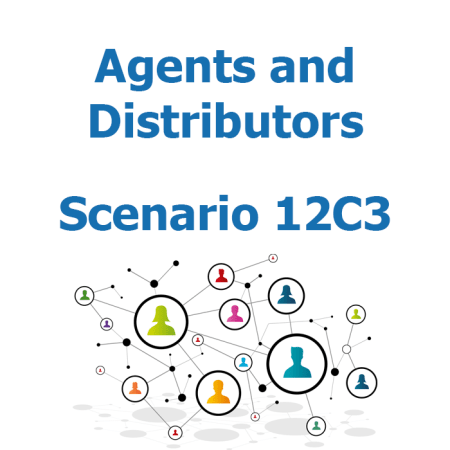 Agents and distributors - Recruitment map - Scenario 12C3