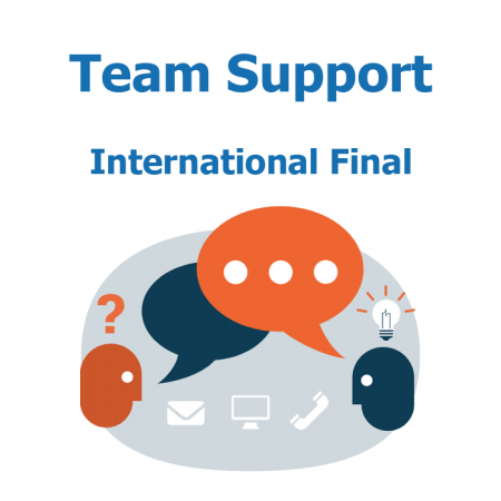 Team support in International Final